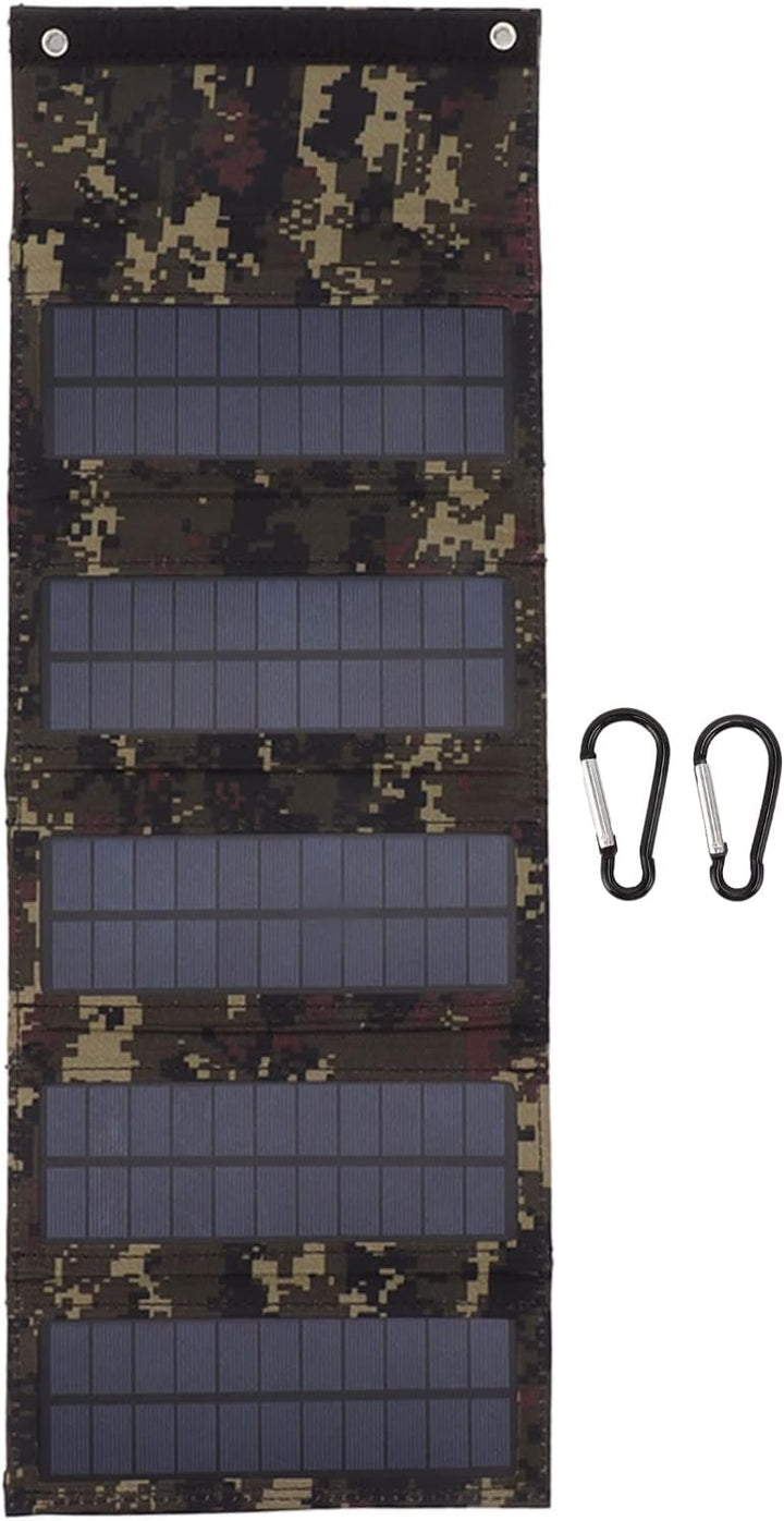 50-W-Solarpanel-Tasche aus Monokristallinem Silizium, 5 Faltbare Solarpanel-Hülle für den Notfall Im