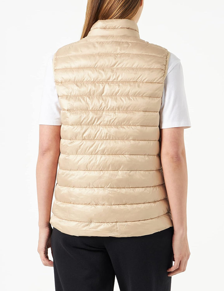 Champion Damen Legacy Outdoor-Small Logo Light Wattierte Weste M Braun Taupe, M Braun Taupe