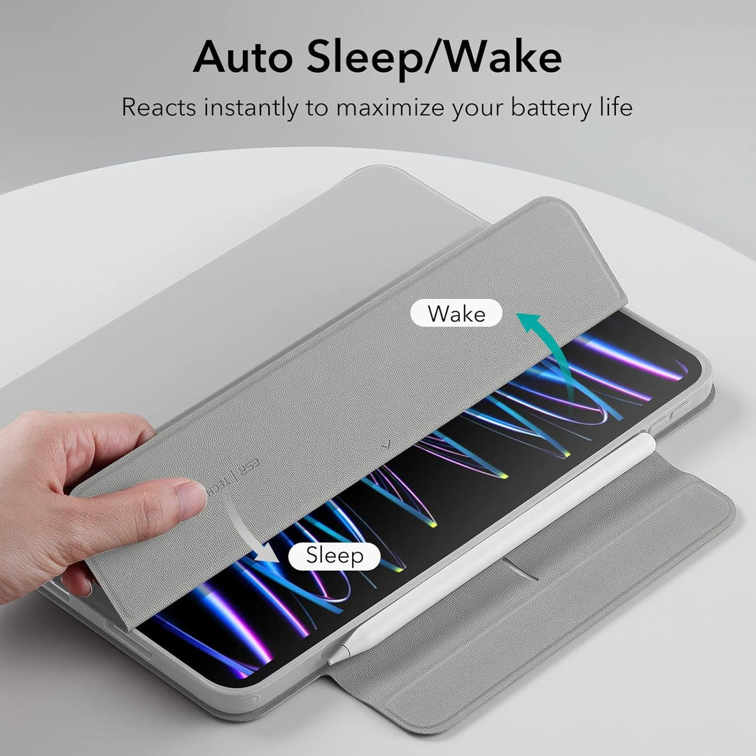 ESR für iPad Pro 11 Hülle Hybrid, iPad 11 Pro Hülle (2022/2021) mit Pencil Halter, Abnehmbare Magnet