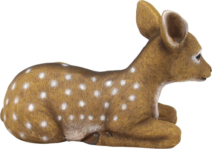 Design Toscano Darbry, das Rehkitz, Figur Garten, Garten