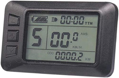 windmeile | Display KT-LCD7U, Bordcomputer, LCD-Display, E-Bike, Elektrisches Fahrrad, Pedelec, 24V/