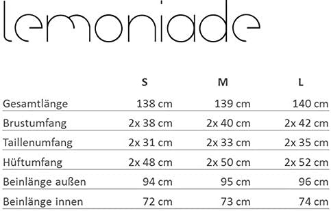 Lemoniade eleganter Jumpsuit mit modischem Schnitt und ausgefallenen Details (Made in EU) S Modell 1