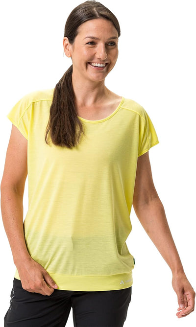 VAUDE Women's Skomer T-Shirt III - T-Shirt Damen 36 Mimosa, 36 Mimosa