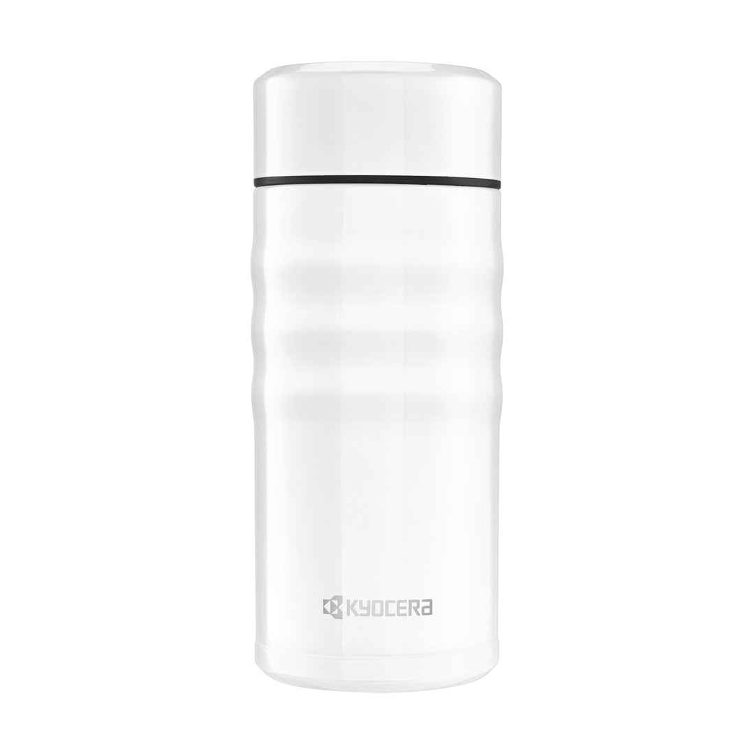 Kyocera TWIST TOP - isolierte Trinkflasche mit keramischer Innenbeschichtung | schadstoff-frei | aus
