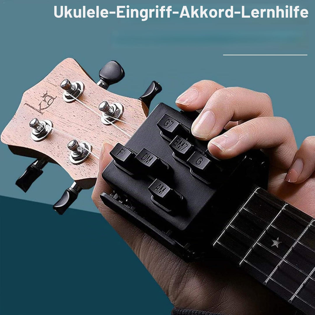 Ukulele Akkord Lernsystem - Klassische Übungshilfe für Trainer und Anfänger - Professionelle Akkord