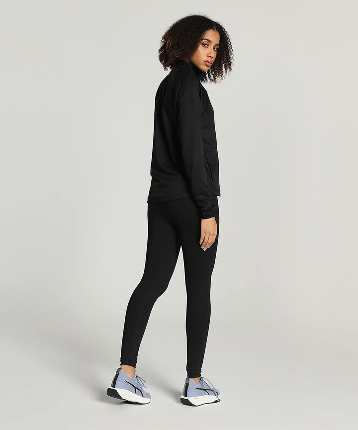 PUMA Damen Active Woven Suit Trainingsanzug, Puma Schwarz