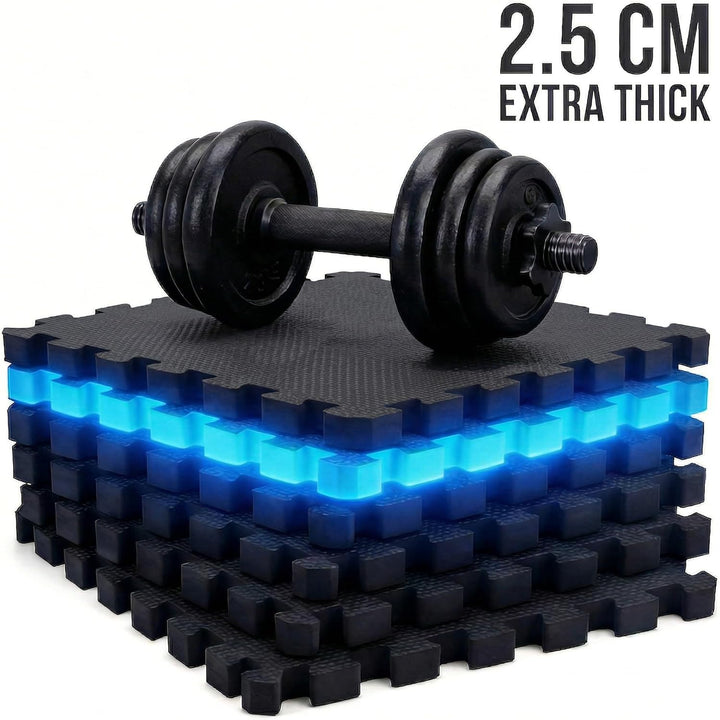 BodenMax Bodenschutzmatte Sportmatte Puzzlematte Fitnessmatte rutschfest Bodenschutz Pool Unterlegma