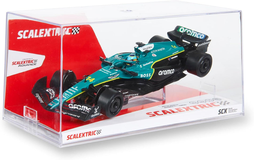 SCALEXTRIC - Original-Rennfahrzeug - Slotauto - Massstab 1:32 (Aston Martin Formula 1 - Alonso '25)