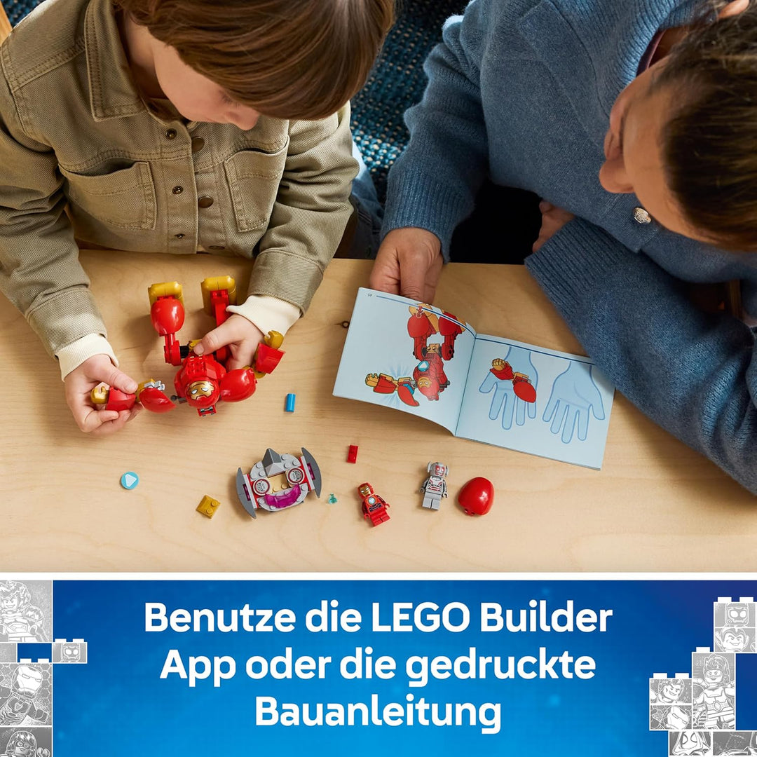LEGO ǀ Marvel Iron Man und Seine Fantastischen Freunde Ultron vs. Iron Man - Superhelden Spielzeug m