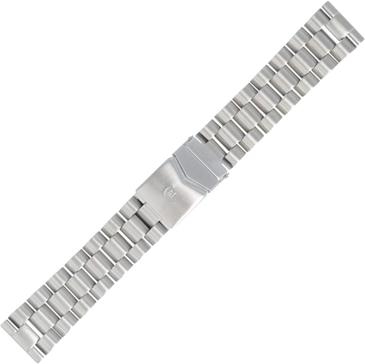 MARBURGER Uhrenarmband 22mm Edelstahl Silber - Werkzeug Montage Set 89508180020