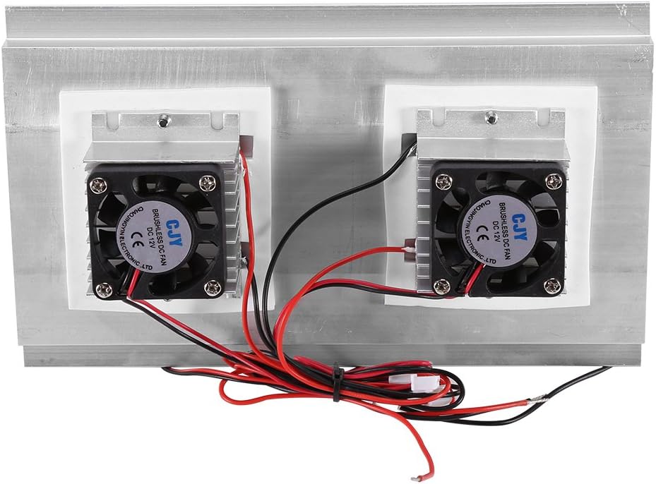 12 V Halbleiter-Kühlmodul, Doppelkern-Kühlung, thermoelektrisch, Peltier-System, Halbleiter-System,
