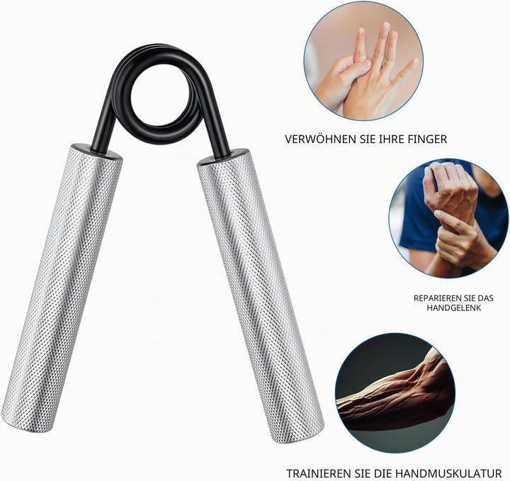 Handtrainer 4er-Set (50-200 LB), Rutschfester Unterarmtrainer, Langlebiger Griffkraft Trainer für Mu