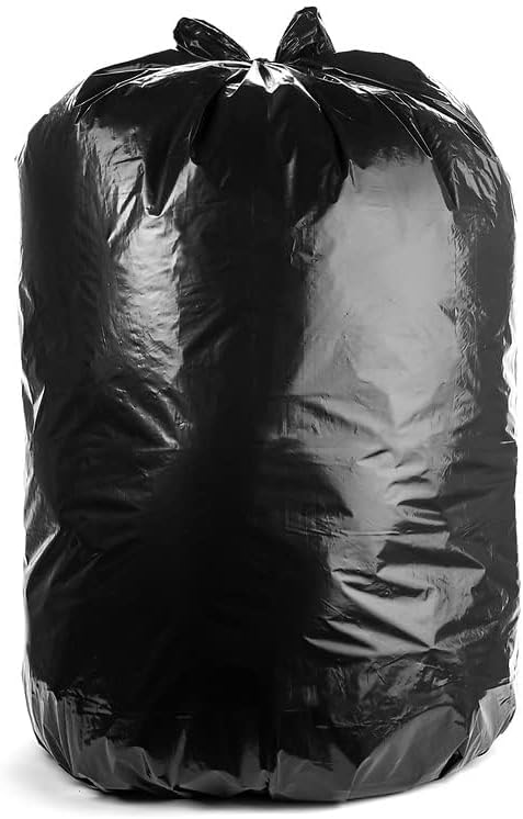 Ultrasac UL-39586BK Müllbeutel, strapazierfähig, 99,1 x 147,3 cm, Schwarz, 15 Stück, für Bauunterneh