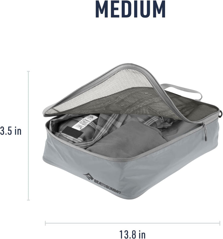 Sea To Summit Ultra-SIL Garment Mesh Bag Medium Grau - Robuste vielseitige Kleideraufbewahrung, Grös