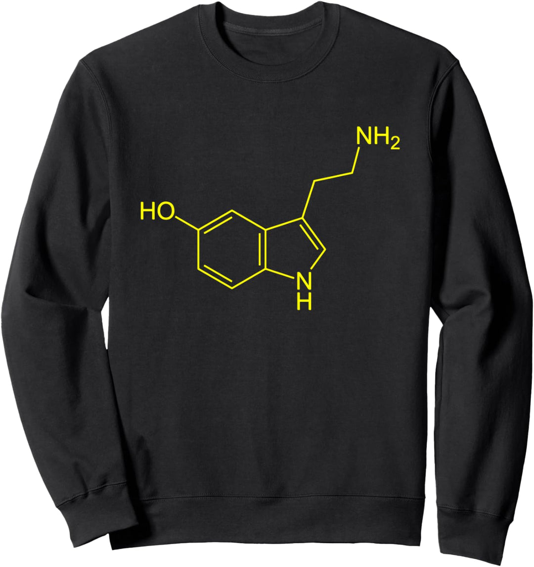 Serotonin Molecule Sweatshirt