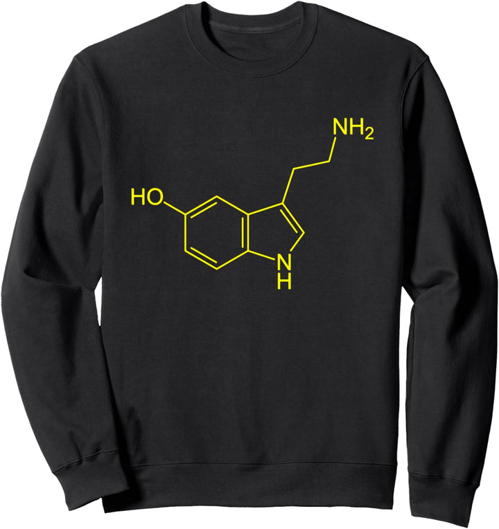 Serotonin Molecule Sweatshirt