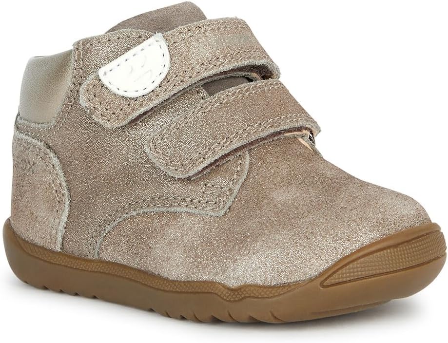 Geox Mädchen B Macchia Girl C Sneaker 18 EU Smoke Grey, 18 EU Smoke Grey
