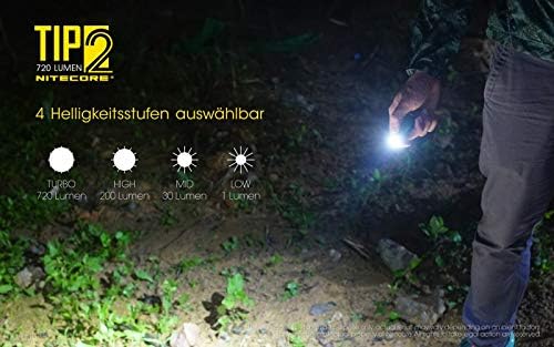 Nitecore D180941 Taschenlampe, Schwarz, Nicht zutreffend