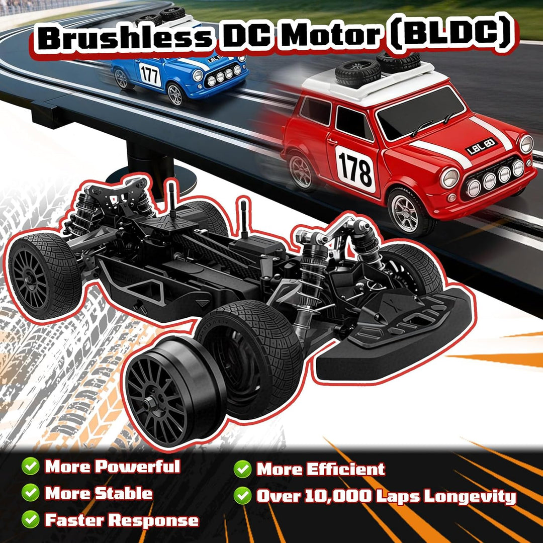 Rennbahn Spielzeug, Elektrischem Auto, Biegsame Leuchtende Schienen - 01 | Flexible Autorennbahn Set