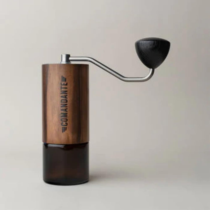 Kaffeemühle C40 MK4 Nitro Blade Liquid Amber/Edelstahl von COMANDANTE, Silber/Braun, Silber/Braun Si