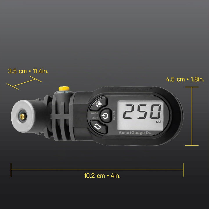 Topeak SmartGauge D2. Grey Einheitsgrösse, Grey Einheitsgrösse