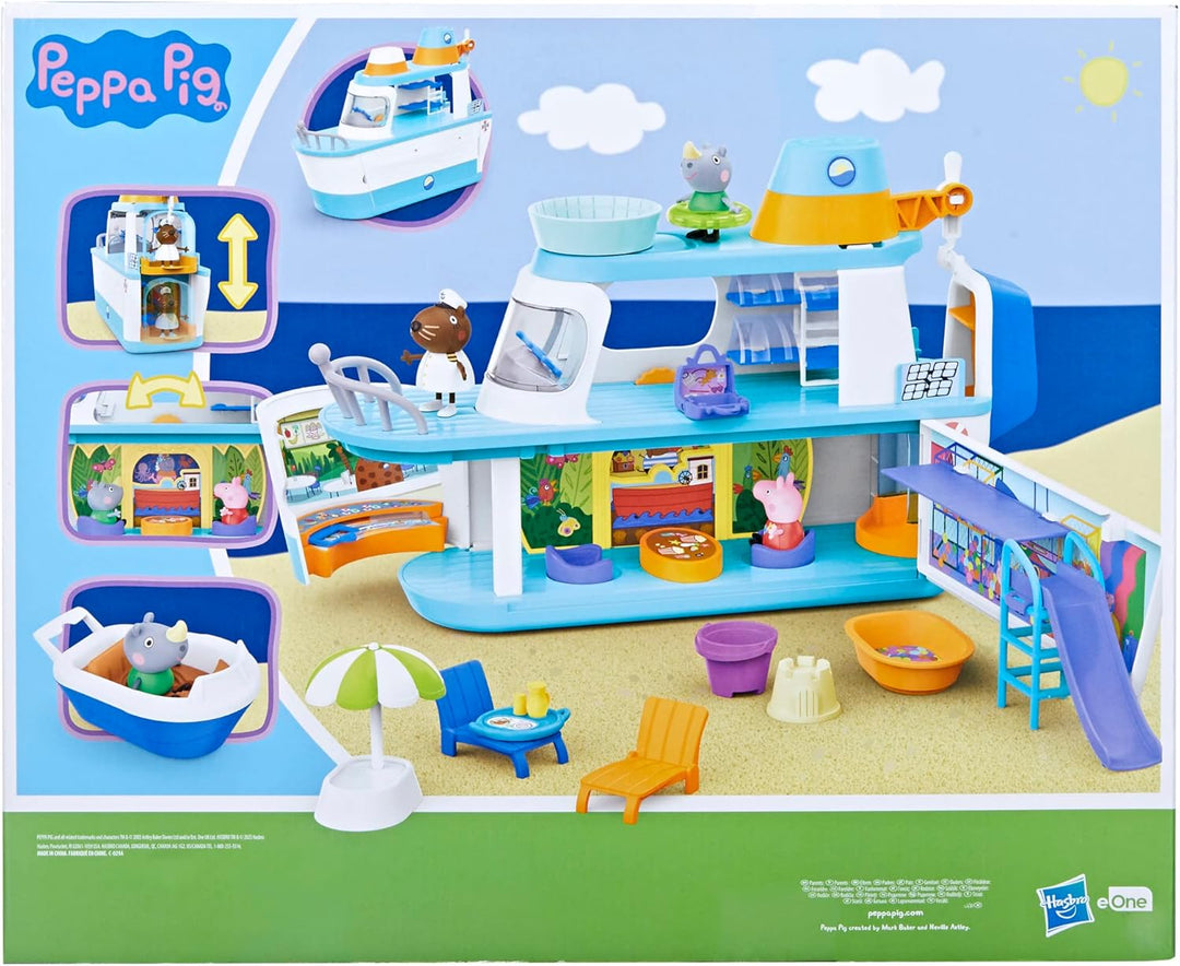 Peppa Pig Peppas Kreuzfahrtschiff Spielset CRUISE SHIP, CRUISE SHIP