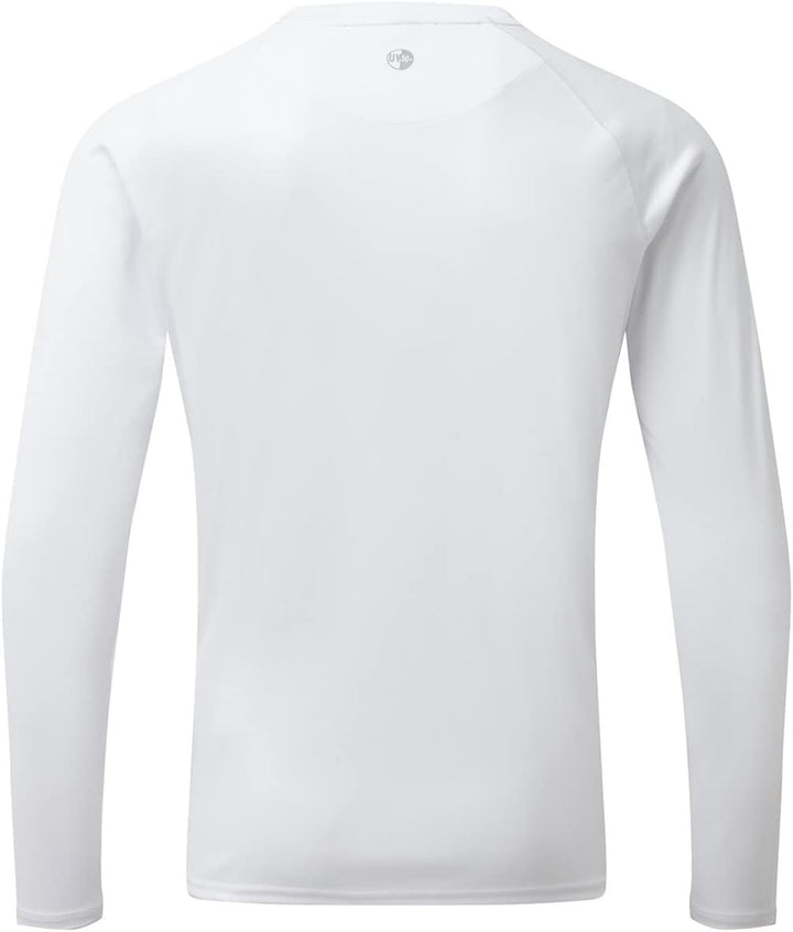 Gill Herren Uv011 Bluse XXL Weiss, XXL Weiß