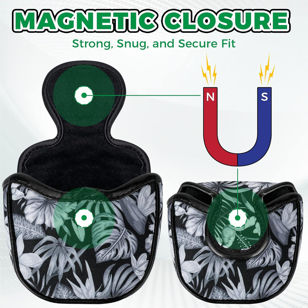 VIXYN Schlägerhaube – coole Putterabdeckung – Schläger-Putter-Schlägerhaube – Fleece-gefütterte Putt
