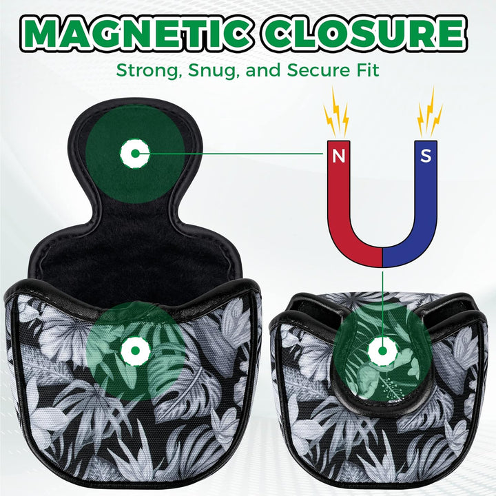 VIXYN Schlägerhaube – coole Putterabdeckung – Schläger-Putter-Schlägerhaube – Fleece-gefütterte Putt