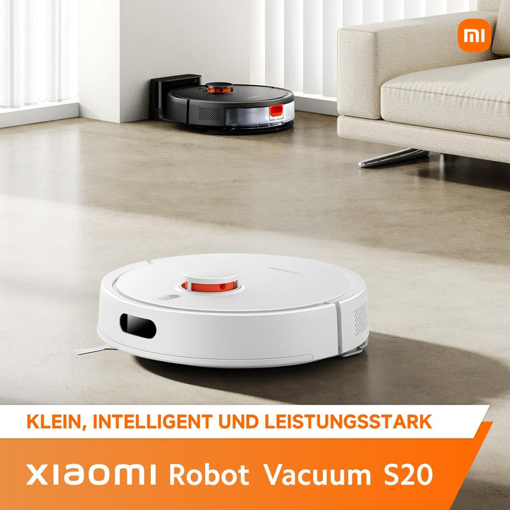 Xiaomi Robot Vacuum S20 Saug- und Wischroboter, Smarter Reinigungsplan mit LDS Lasernavigation, 5000