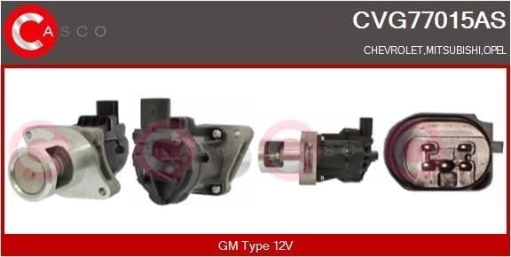 CASCO AGR-Ventil Abgasrückführungsventil NEU
