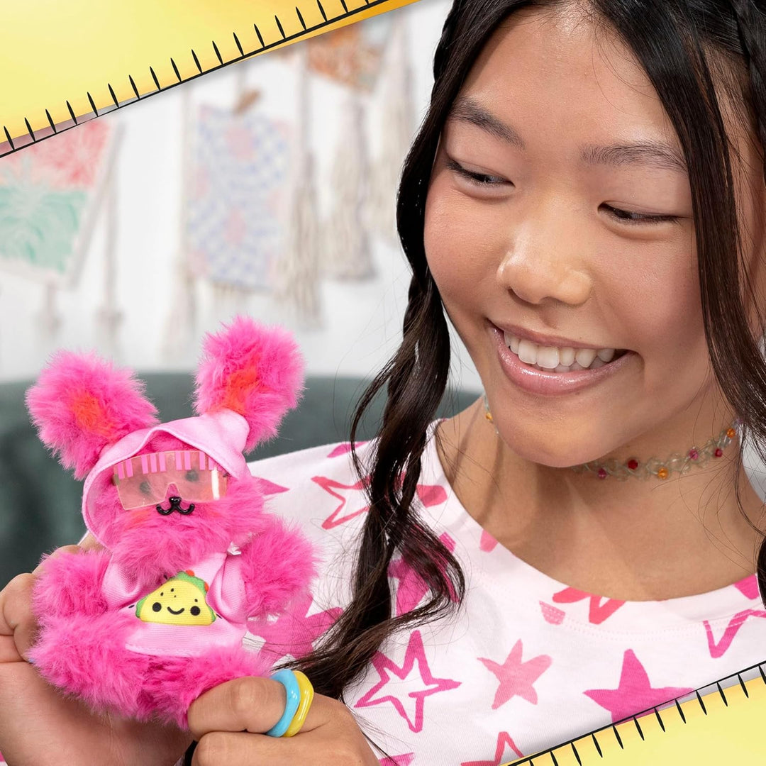 Just Play Knotz Tier-Serie 1, 10 cm grosses Plüschtier mit Zubehör, 12 zum Sammeln, Kinderspielzeug