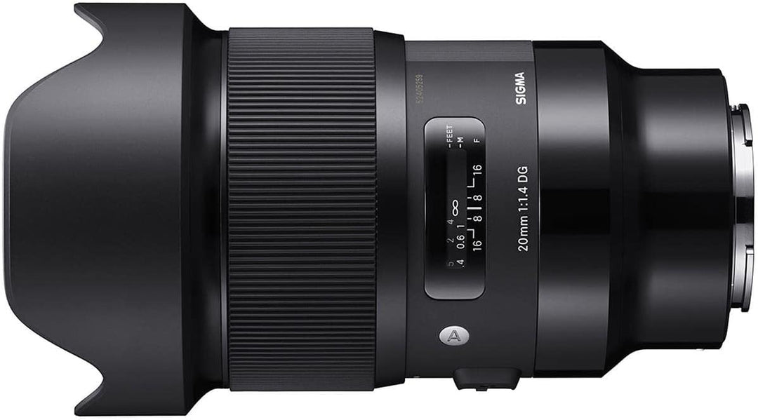 Sigma 20mm F1,4 DG HSM Art Objektiv für Sony-E Objektivbajonett für Sony-E Single, für Sony-E Single