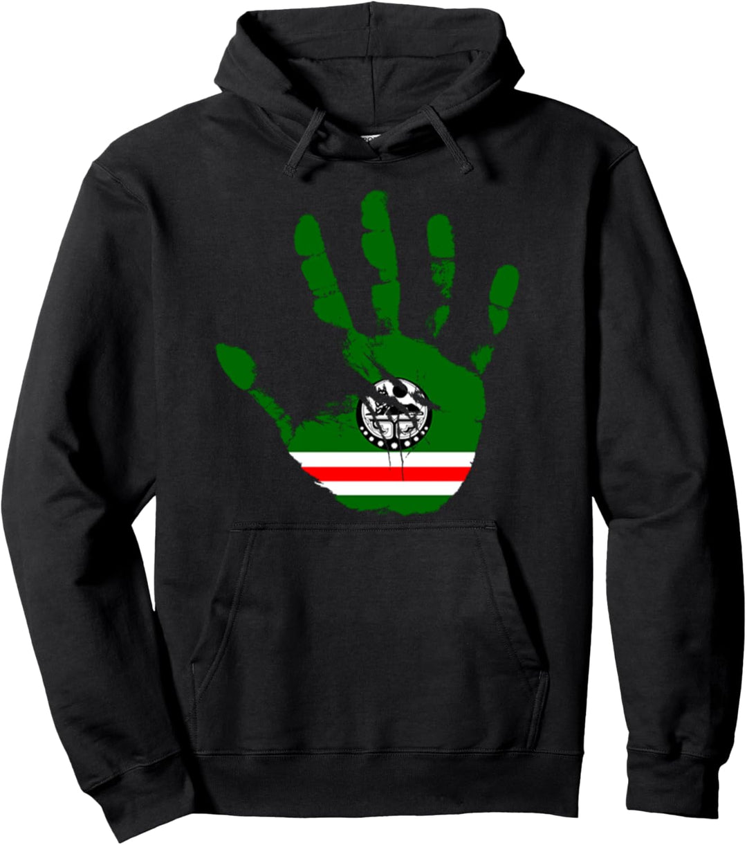 Chechen Flag. Cool Chechnya Flag. Proud Chechen Roots Pullover Hoodie