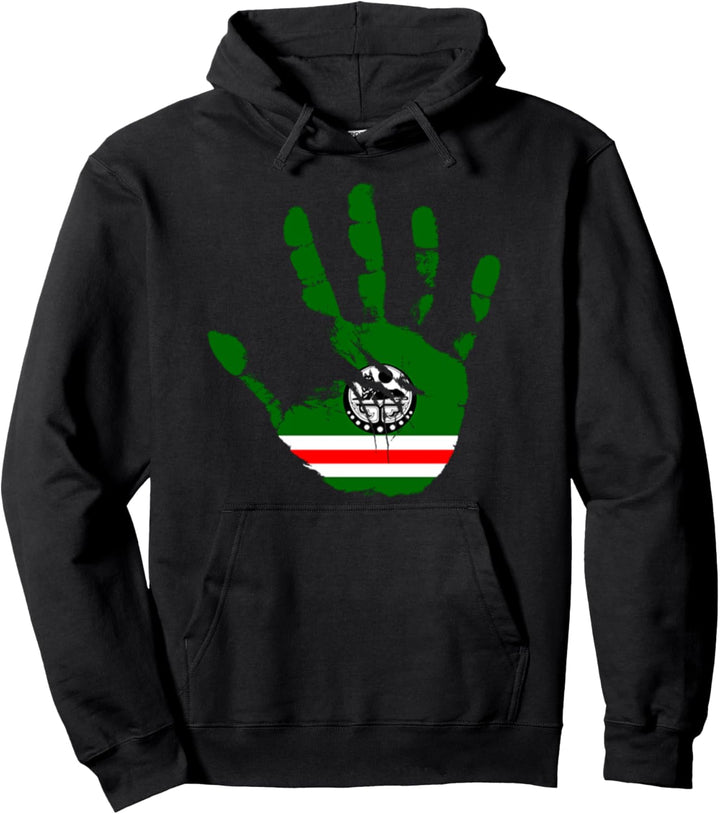 Chechen Flag. Cool Chechnya Flag. Proud Chechen Roots Pullover Hoodie