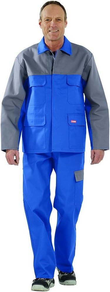 Planam Grösse 54 Herren Major Protect Jacke 2-lagig Kornblau grau Modell 5210 Kornblau/Grau 54, Korn