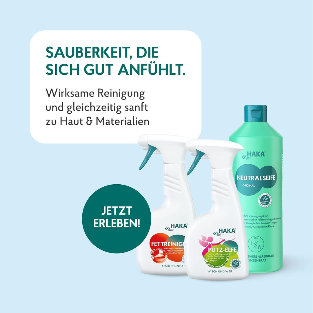 HAKA Bambus Baumwolltücher, saugfähige Reinigungstücher, Kratz- &amp; fusselfrei, für Hochglanzoberfläch
