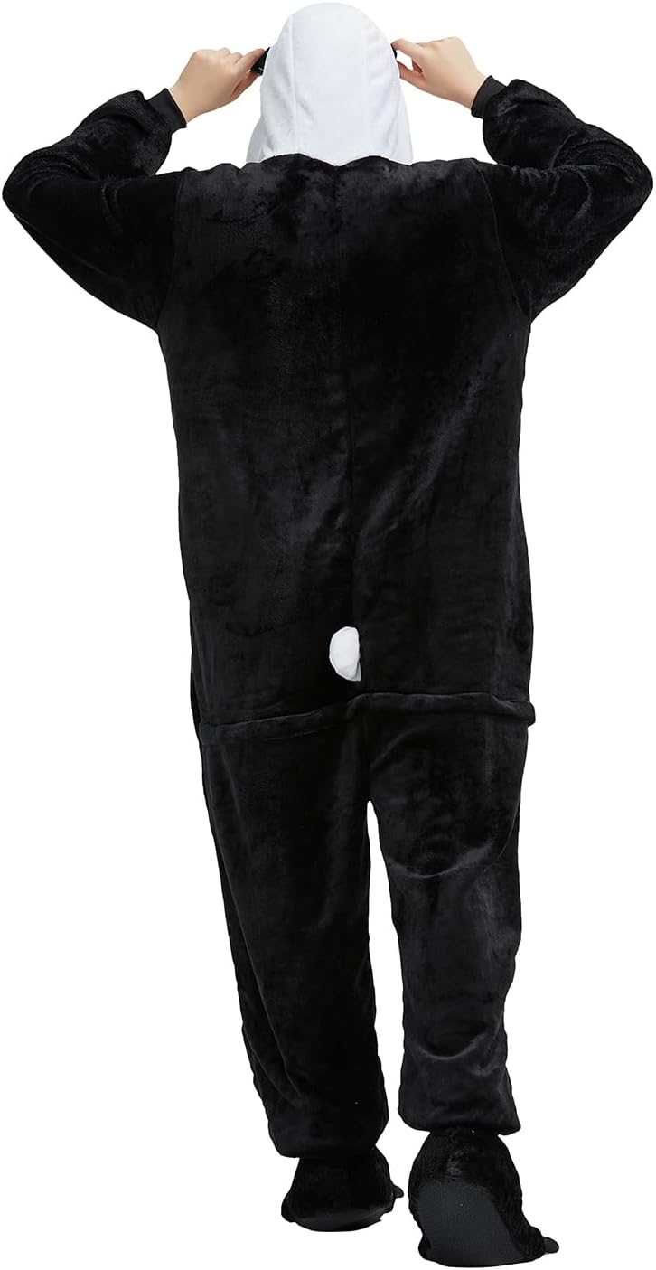 ZKomoL Pyjamas Onesies Cosplay Erwachsene Unisex Tiere Halloween Kostüm Kleid Loungewear, Tigermuste