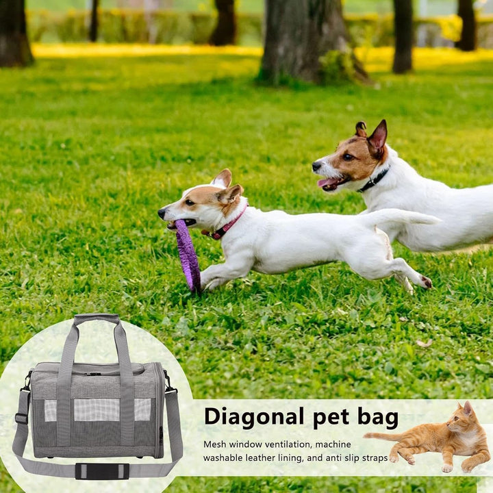 Hundetragetasche Bis 7 Kg - Katzen Tragetasche - Hunde Tasche Gassi, Faltbare Atmungsaktive Hundetra
