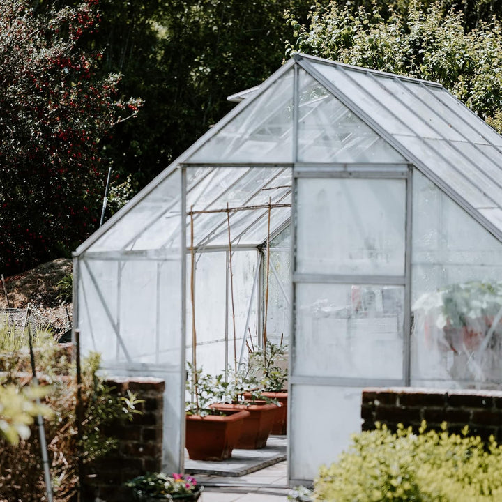 Happybuy Greenhouse Film 10 x 25 ft, Polyethylen-Folie 6 Mil Dicke, UV-Beständig, Wärmeisolierend, Ü