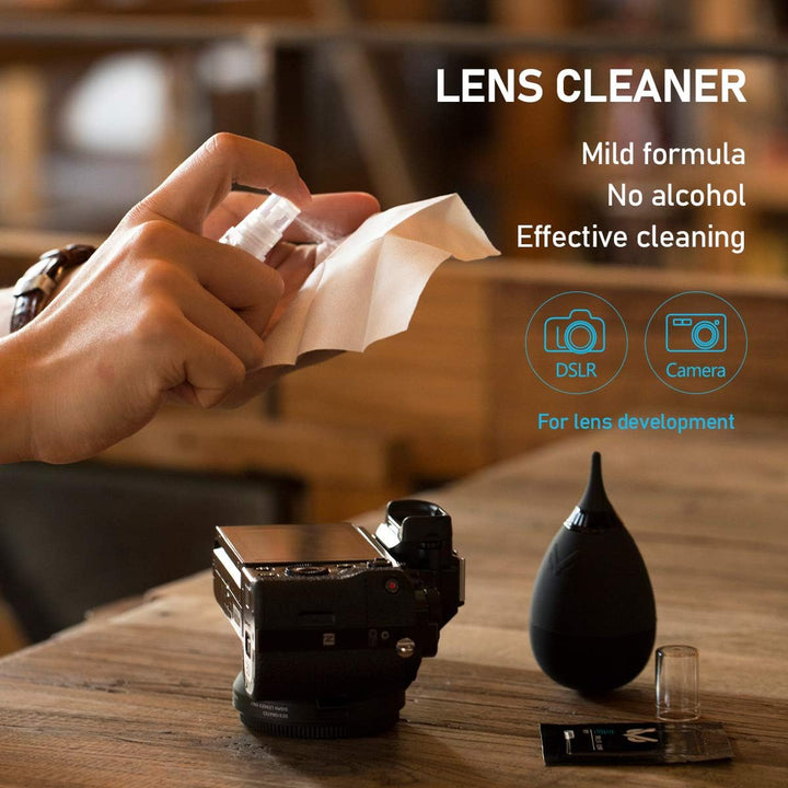 VSGO Kamera Reinigungs Kit Kamera Blasebalg Sensor Reinigungsset Professionelles Linsenreinigungsset