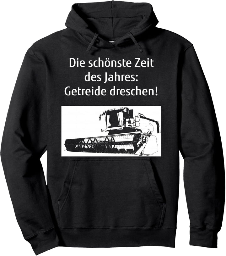 Mähdrescher Landwirt Bauer Landwirtschaft Getreide-Ernte Pullover Hoodie