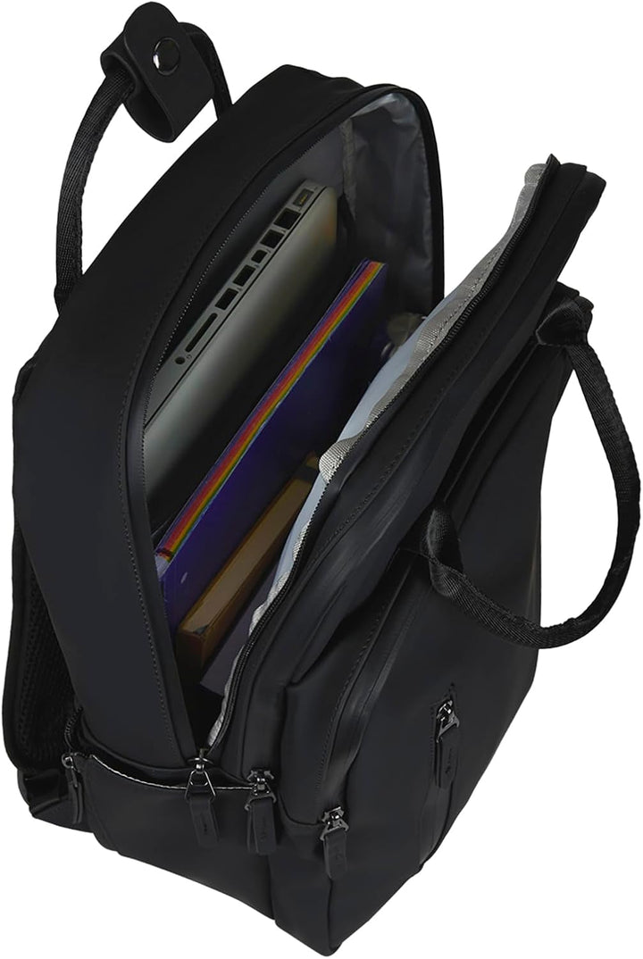 New Rebels William Milwaukee 18L Rucksack - 15,6-Zoll-Laptopfach mit wasserdichtem Reissverschluss -