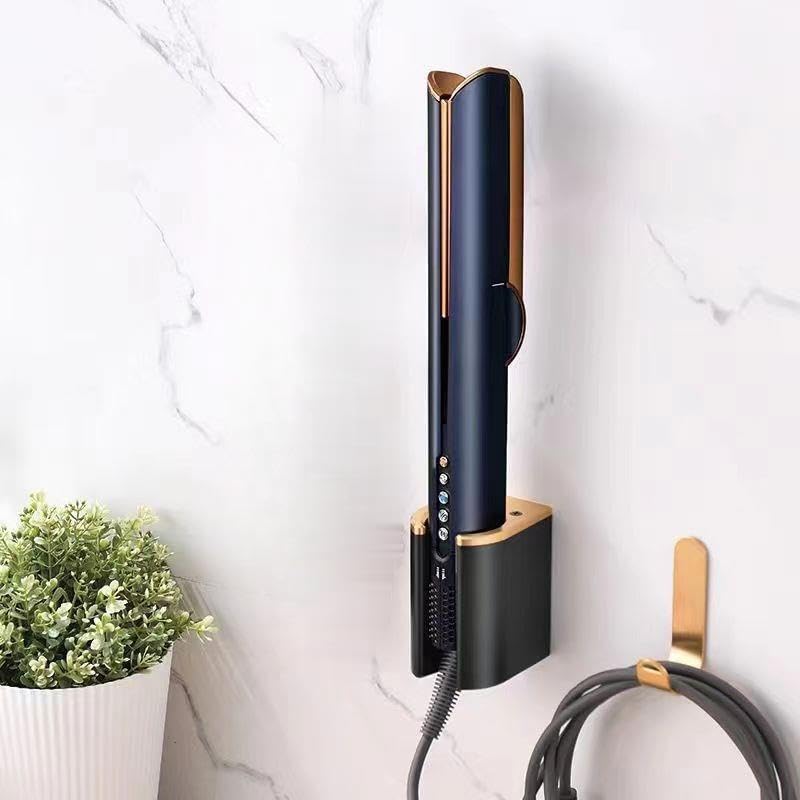 GENCAM Wandhalterung für Dyson Airstrait Glätteisen, Metall-Organizer-Aufbewahrungsregal, geeignet f