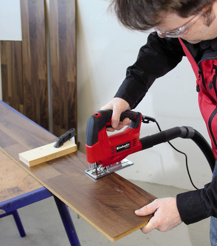 Einhell Stichsäge TC-JS 60/1 (400 W, max. 60 mm, Drehzahlelelektronik, werkzeugloser Sägeblattwechse