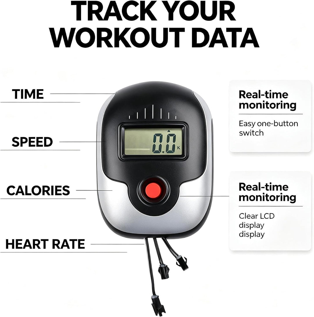 Heimtrainer Elektronisches Messgerät LED-Displays Heimtrainer LCD Monitor Tachometer Stationäre Fahr