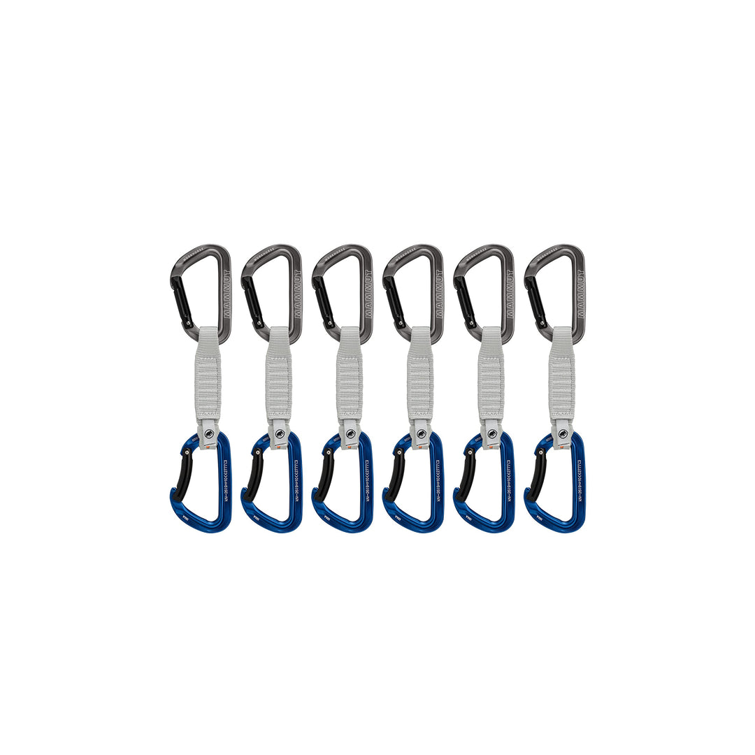 Mammut Straight Gate/Bent Gate Key Lock, grey-blue 12 cm, Straight Gate/Bent Gate Key Lock, grey-blu