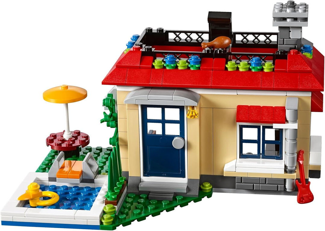 LEGO Creator 31067 - "Ferien am Pool Konstruktionsspiel, bunt
