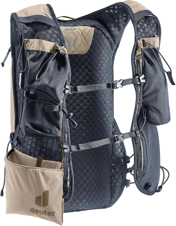 deuter Ascender Trailrunning Rucksack Alu 7 L (44 x 23 x 12 cm), Alu 7 L (44 x 23 x 12 cm)