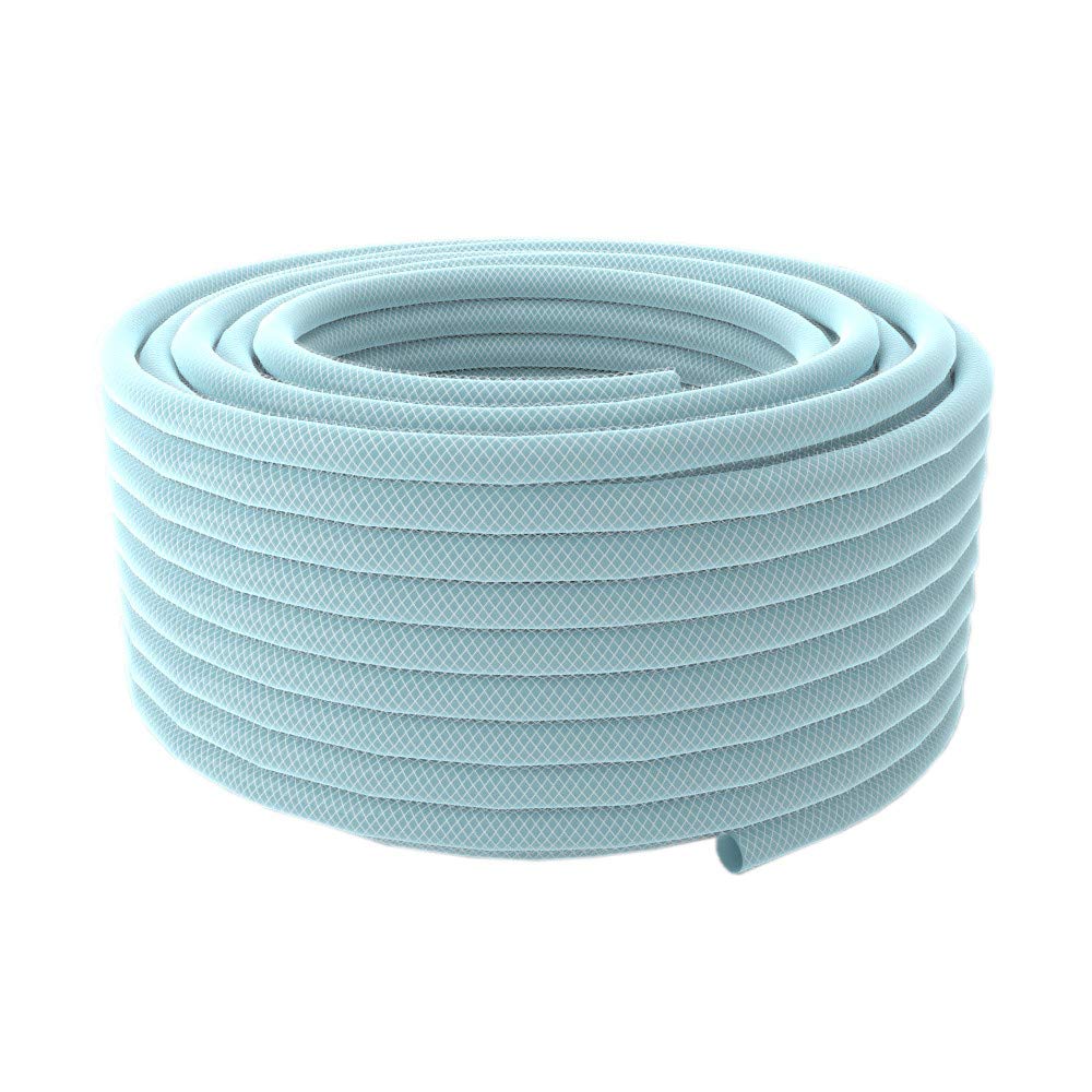 Bradas TH10*2,5 Industrie PVC- technischer Schlauch mit Gewebeeinlage, 50 m lang, Innendurchmesser 1